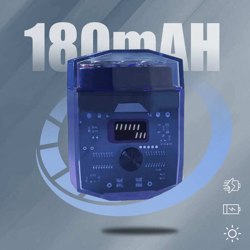 Transparent and Silent Mini Electric Shaver