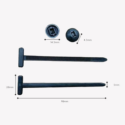 Industrial Strength Cable Ties - Secure Fasteners for Home & DIY