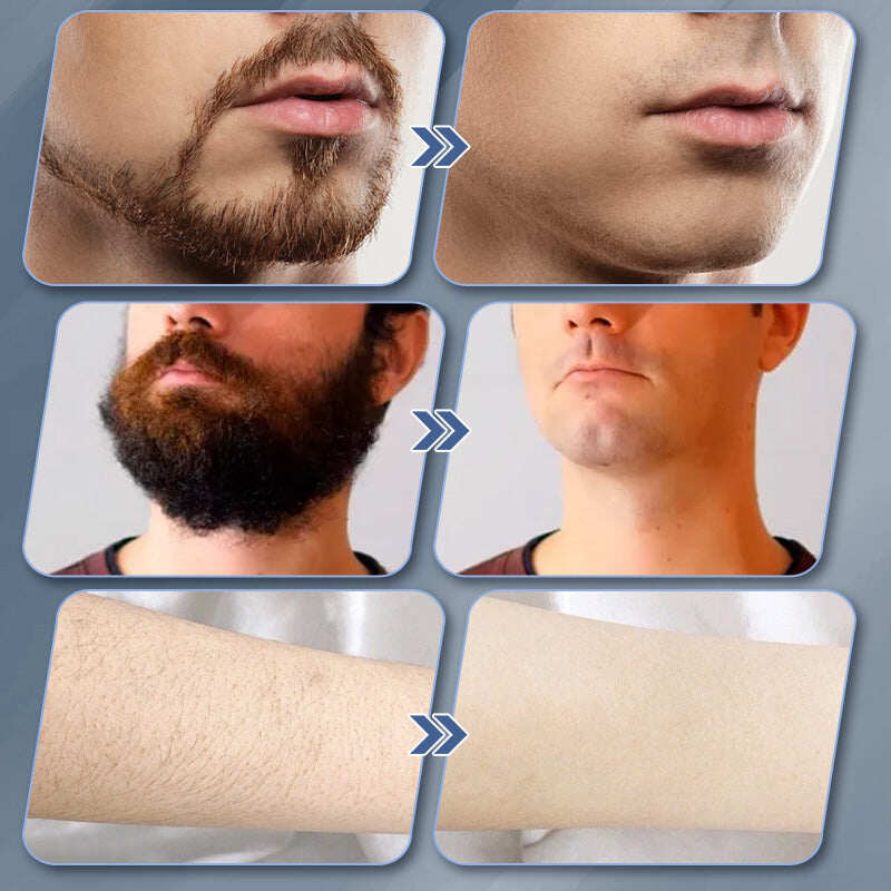 Transparent and Silent Mini Electric Shaver
