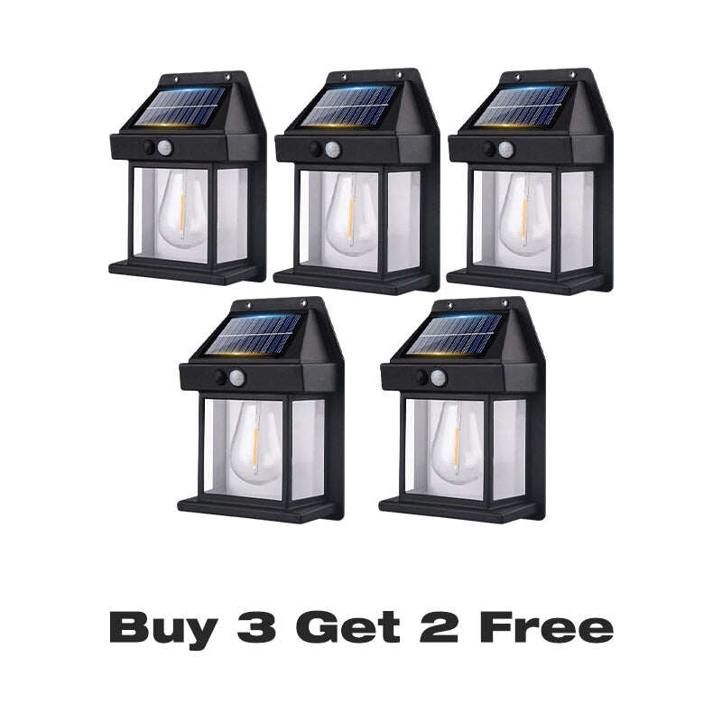 Motion Sensor & Weatherproof, Automatic Dusk to Dawn Operation, Easy Installation for Garden and Pathway