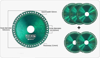 Buy 8 Get 10 Free（18 PCS）Composite Multifunctional Cutting Saw Blade