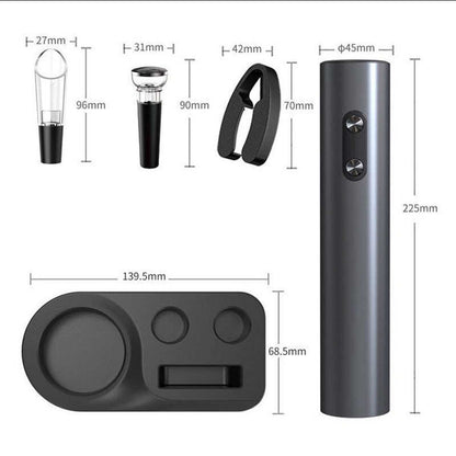 Electric Wine Bottle Opener Set