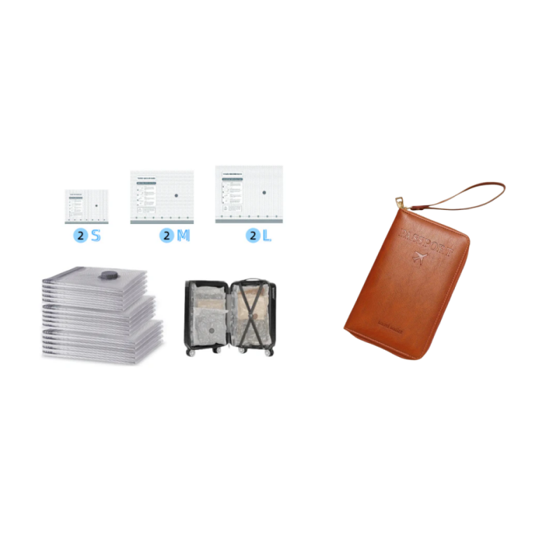 X7 Cordless Travel Vacuum Bag Set