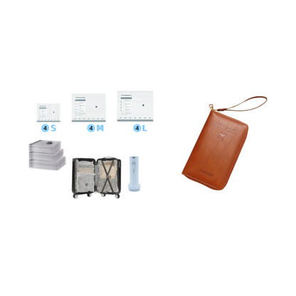 X7 Cordless Travel Vacuum Bag Set