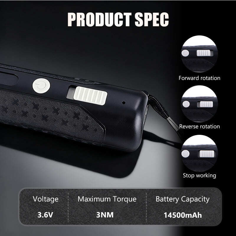 Portable Electric Rechargeable Screwdriver Set