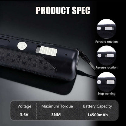 Portable Electric Rechargeable Screwdriver Set