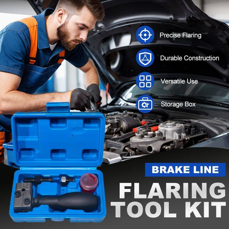 Universal Automotive Brake Pipe Flaring Tool Kit – Professional Grade, Easy to Use & Durable Construction