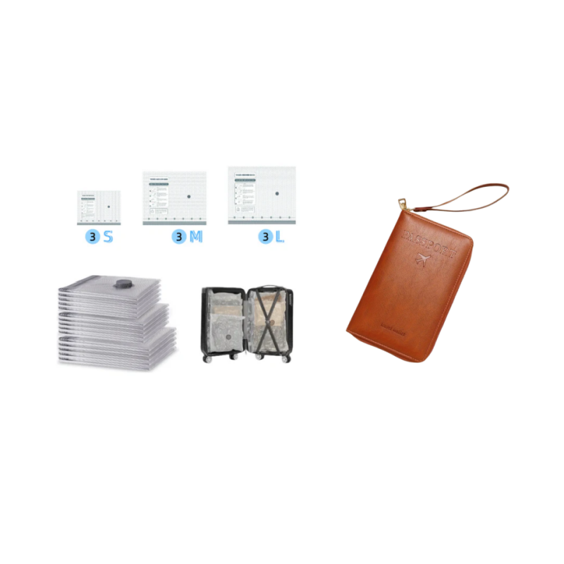 X7 Cordless Travel Vacuum Bag Set