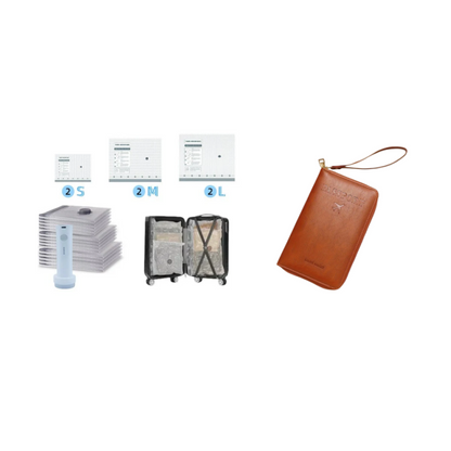 X7 Cordless Travel Vacuum Bag Set