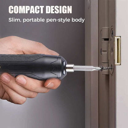Portable Electric Rechargeable Screwdriver Set