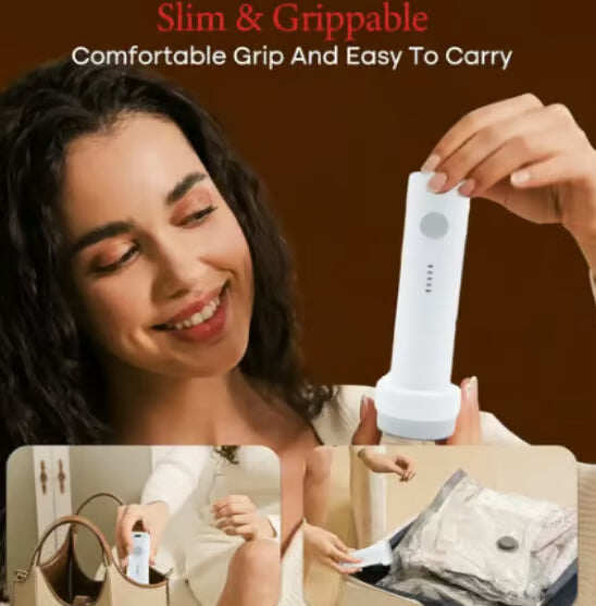 X7 Cordless Travel Vacuum Bag Set