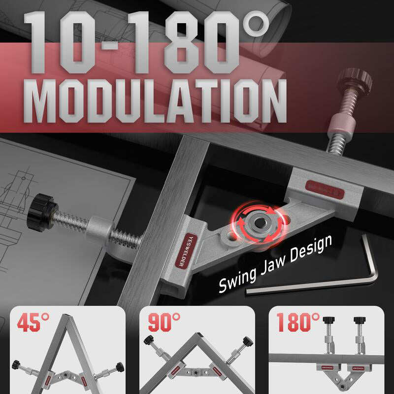 Good helper Adjustable Tube Clamp for Welding and Woodworking