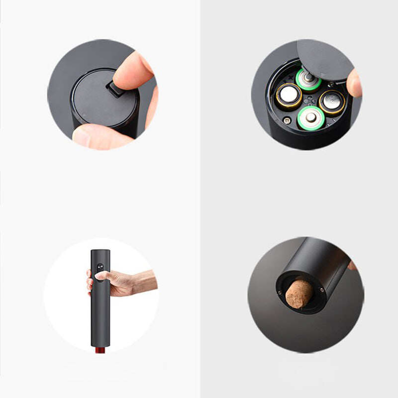 Electric Wine Bottle Opener Set