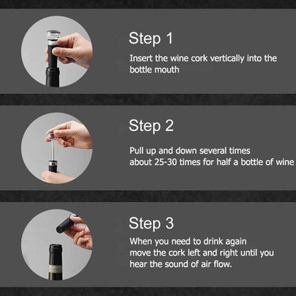 Electric Wine Bottle Opener Set