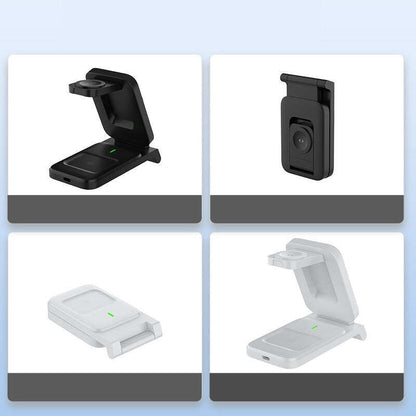 Hot Sale Deals-3-in-1 Foldable Magnetic Wireless Charger