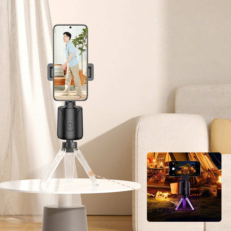 Portable 360°Auto-Tracking Phone Stand