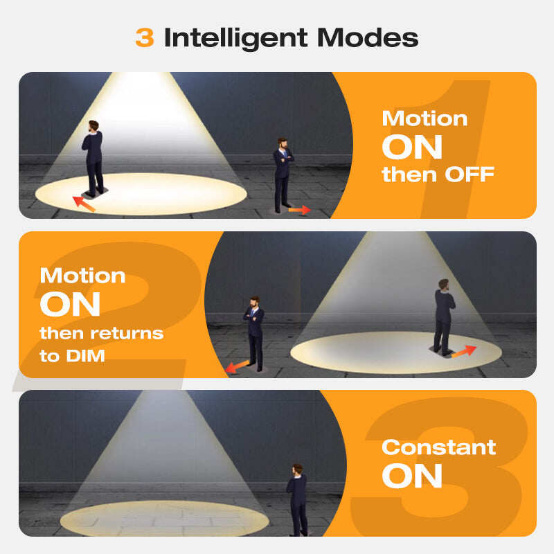 Motion Sensor & Weatherproof, Automatic Dusk to Dawn Operation, Easy Installation for Garden and Pathway