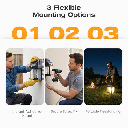 Motion Sensor & Weatherproof, Automatic Dusk to Dawn Operation, Easy Installation for Garden and Pathway
