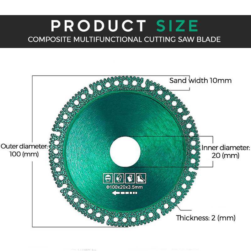 Buy 8 Get 10 Free（18 PCS）Composite Multifunctional Cutting Saw Blade