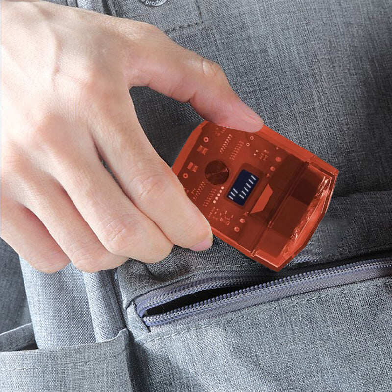 Transparent and Silent Mini Electric Shaver